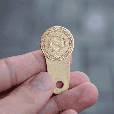 Bitcoin Einkaufswagenchip