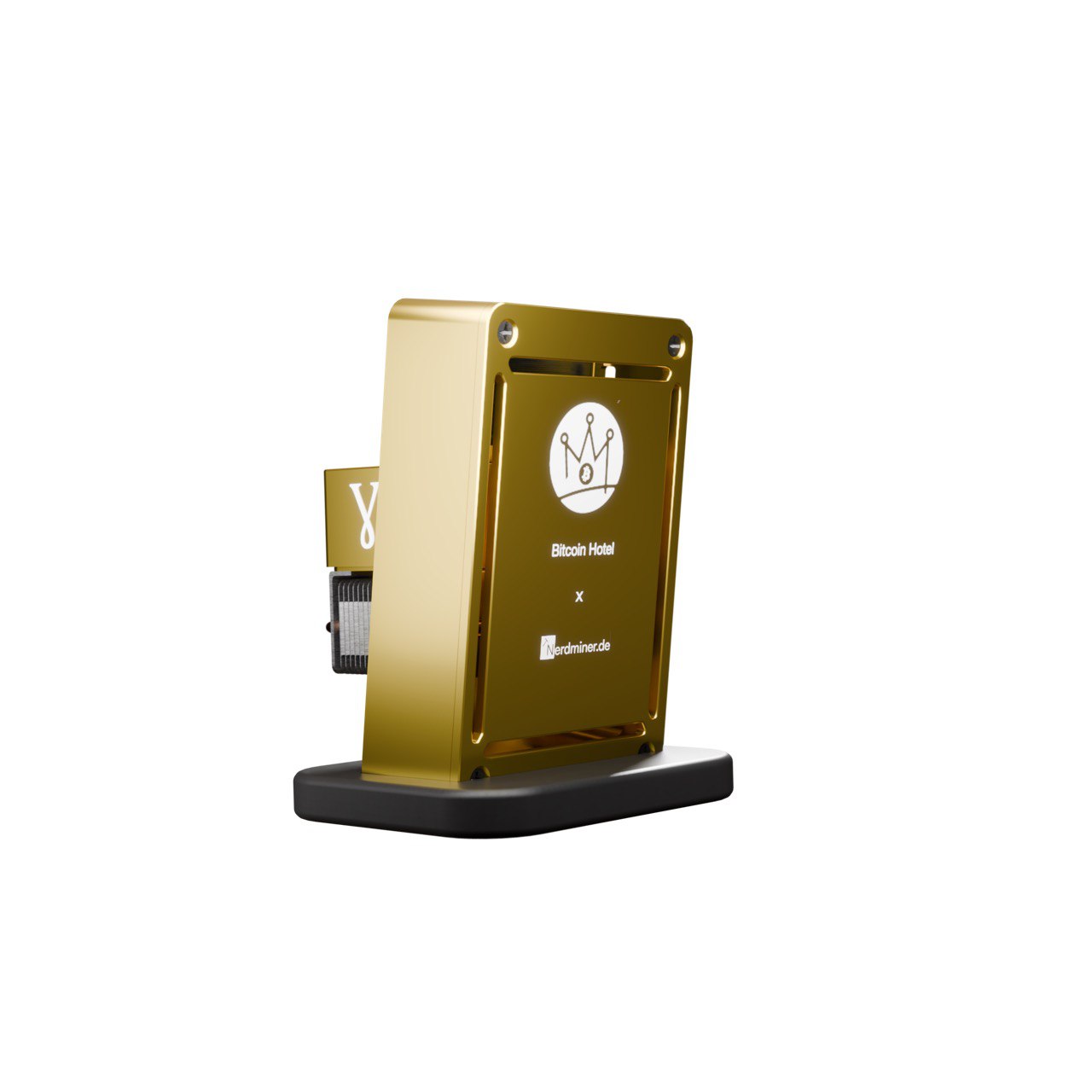 NerdAxe Gamma BITCOIN HOTEL Edition | Premium Bitcoin Miner